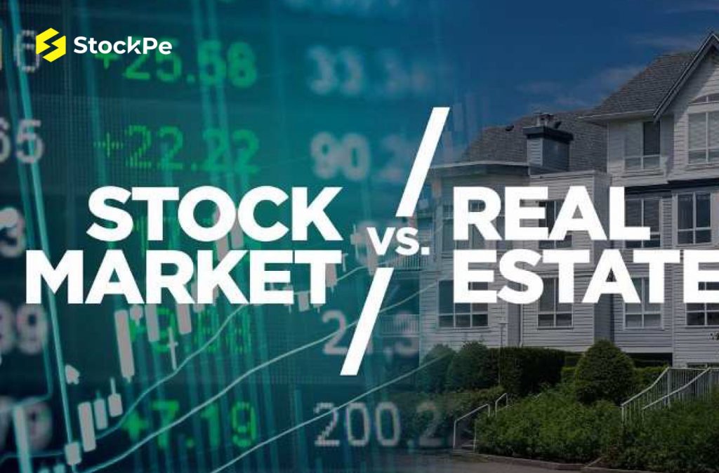stocks vs real estate